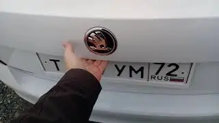Звук номерной рамки с поддержкой.
