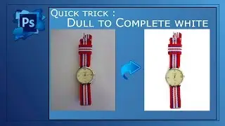 Plain white background in Photoshop | Tutorial for e-commerce