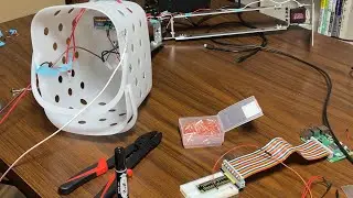 作業動画12 - 等身大ロボット製作 配線続き SCL/SDA配線取り出し