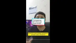 Ini Pengalamana GW selama jadi konten kreator