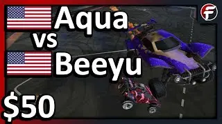 Aqua vs Beeyu | $50 Rocket League 1v1 Showmatch