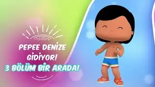 Pepee Denize Gidiyor! Pepee, Leliko ve Pisi İle 3 Bölüm Bir Arada! Çizgi Film | Düşyeri