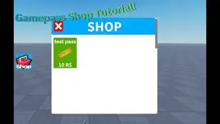 How to make a Gamepass Shop in ROBLOX Studio!