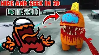Among Us - Hide And Seek 3D Version -  levels 67-71 (imposter Hide 3D) - part 588 (iOS,Android)