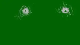 Bullet green screen without copyright