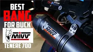 Yamaha Tenere 700 MIVV Exhaust Sound and Product Review