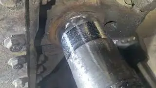 Проточка оси балансиров