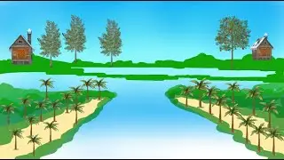 How to Draw a Scenery in Microsoft Paint-3D