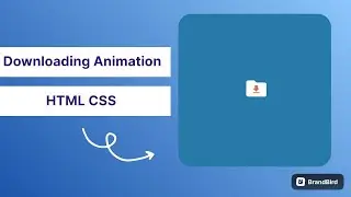 Create a realistic download animation in minutes with HTML and CSS