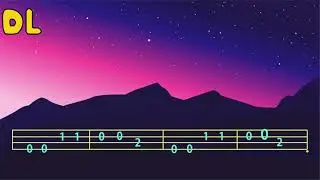 《小星星》簡易烏克麗麗 動態歌譜  Twinkle Twinkle Little Star for Ukulele (Tutorial)