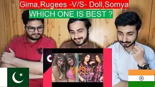 Pakistani Reaction On Bohot hard girls V/S pikachu girls|| Gima,Rugees -V/S- Doll,Somya ||