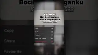 bocil kesayangan