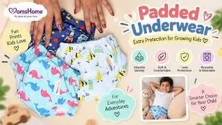 Padded Underwear for Kids | Comfortable Cloth Underwear for Growing Children