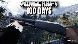 I Spent 100 Days in Minecraft's most Realistic Modpack