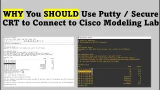 Connect  to Cisco Modeling Lab Using Secure CRT and Putty