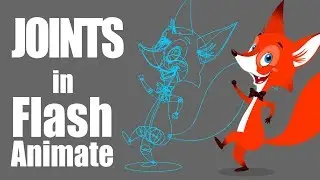 Adobe Animate - Types of joints used in Flash animation
