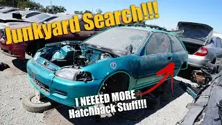 JUNKYARD SEARCH!!! - Civic Hatchback Interior AND Other Parts!!!!