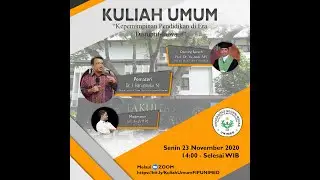 KULIAH UMUM BERSAMA ROMO HARYATMOKO 