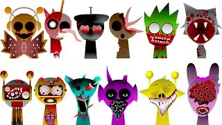 Niveles de Poder de Incredibox Sprunki (Fase 1-5)