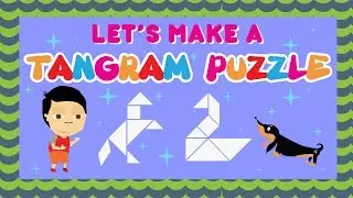 Play Tangram Puzzles with Dylan and Lazer | Activities for Kids