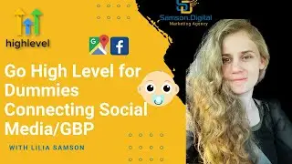 Connect Social Media and Google Listing to your GHL account