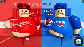 COCO-COLA VS PEPSI BARRY' PRISON RUN!(OBBY)