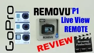 REMOVU P1 - Live View Remote for GoPro HERO3/HERO3+/HERO4 - REVIEW & Example Footage