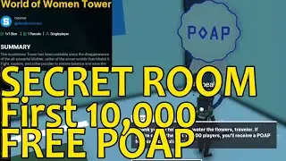 Sandbox World of Women Tower FREE POAP EVENT