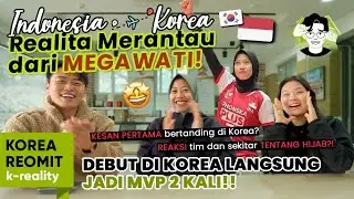 AKHIRNYA BERTEMU LANGSUNG 🏃🏻‍♀️PEMAIN VOLI🏐 🇮🇩MEGAWATI🇮🇩 YANG PALING TERKENAL DI KOREA🇰🇷!!