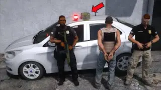 PRESO EM FLAGRANTE VENDENDO DROGAS! PCBA GTA 5 POLICIAL