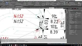 Civil 3D: Локальный ремонт улицы. Создание меток поверхности