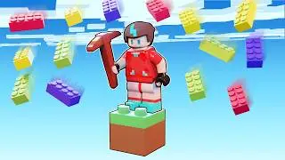 ¡ATRAPADO en UN BLOQUE con LEGOS en Minecraft!😨💥 - Misaki Gamer