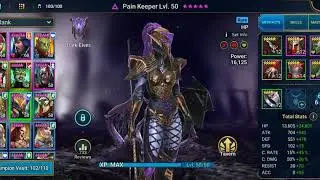 Raid Shadow Legends - Champion Pain Keeper solo auto in Brutal