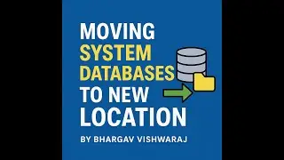 Move SQL Server System and User Databases to Another Location Step by Step Process