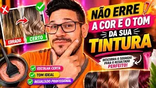 ERROU NA COR E NO TOM? DICAS PARA PINTAR O CABELO DA COR CERTA