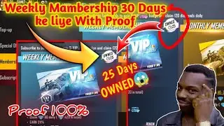 Weekly Membership Trick For 30 Days😱 ! Free Fire main Weekly Membership Kaise le Jada din k liye