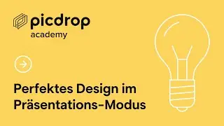 Design anpassen im Präsentations-Modus von picdrop
