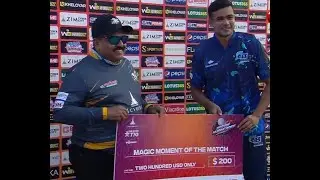 Taskin Ahmed Bowling in Zim Afro T10 Highlites
