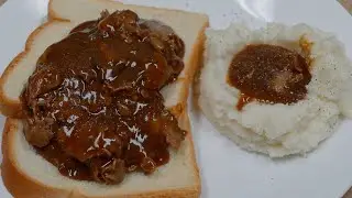 Hot Beef Sandwich