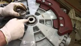 Replacement of the bearings of the washing drum Electrolux \ Zanussi. Video №35