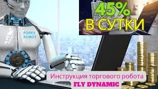 Инструкция торгового робота FLY DYNAMIC  45% в сутки