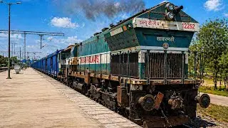 LHF Sabarmati WDG4 Unstoppable Honking & Humming Sound | WDG4 ☠️ 4000HP High Speed | INDIAN RAILWAYS