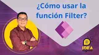 Cómo usar la función Filter en Power Apps