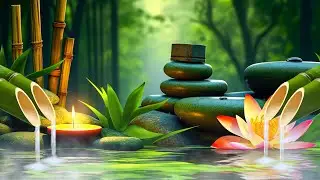 Relaxing Music for Healing + Water Sounds, Calm Piano Music, Meditation Music, Bamboo, Yoga, Spa