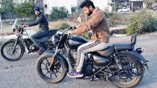 Himalayan 400 vs meteor 350 looks comparison.