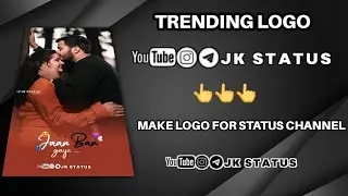 How to Make Trending logo Telegram status Channel | How to Make logo Full Tutorial