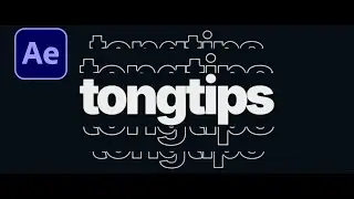 Kinetic Typography - Split and Move 