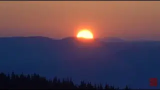 Amazing Sunrise at Manning Park  ||4K Video