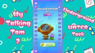 My Talking Tom 2 Game | Tom's Unground WATER Task | Gameplay