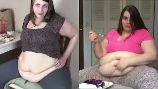 WOW! Goodgirl growing belly stuffing 22